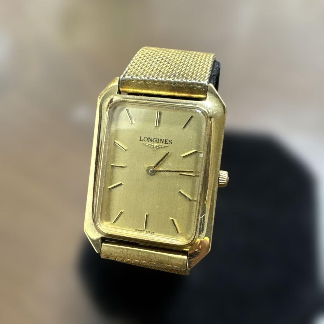 LONGINES ゴールド 手巻き時計