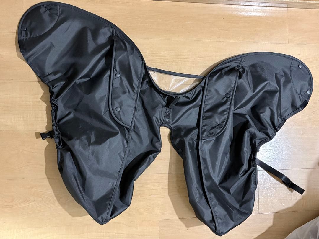 電動自転車 クルームフロントシート ギュットクルーム　レインカバーセット