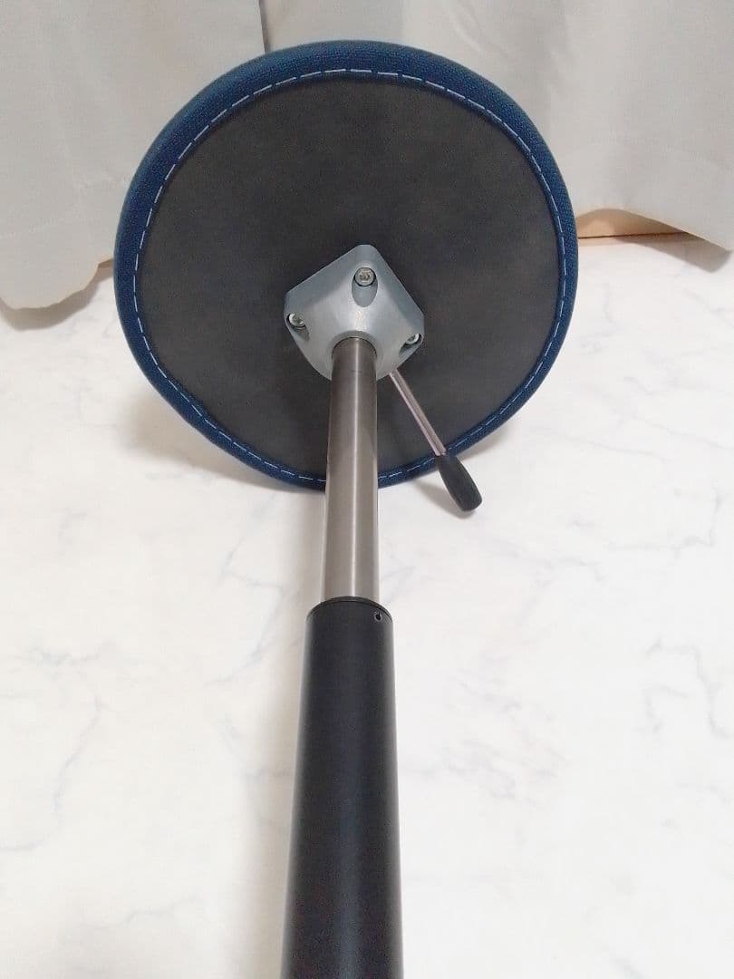 サカモトハウス バランスシナジー カバー付 ラウンド 丸型 ネイビー チェア