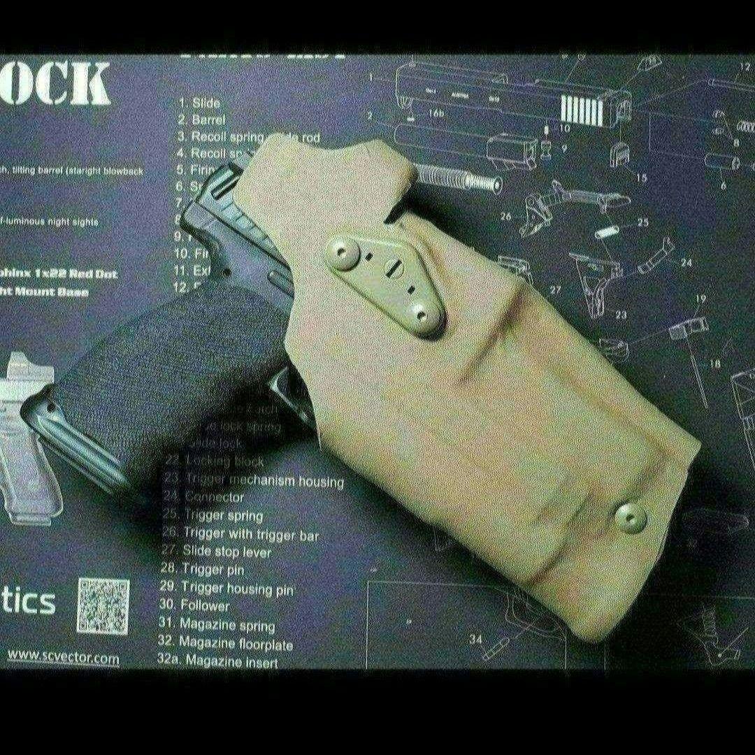 サファリランド　レプリカ　ホルスター　マルチカム　右用