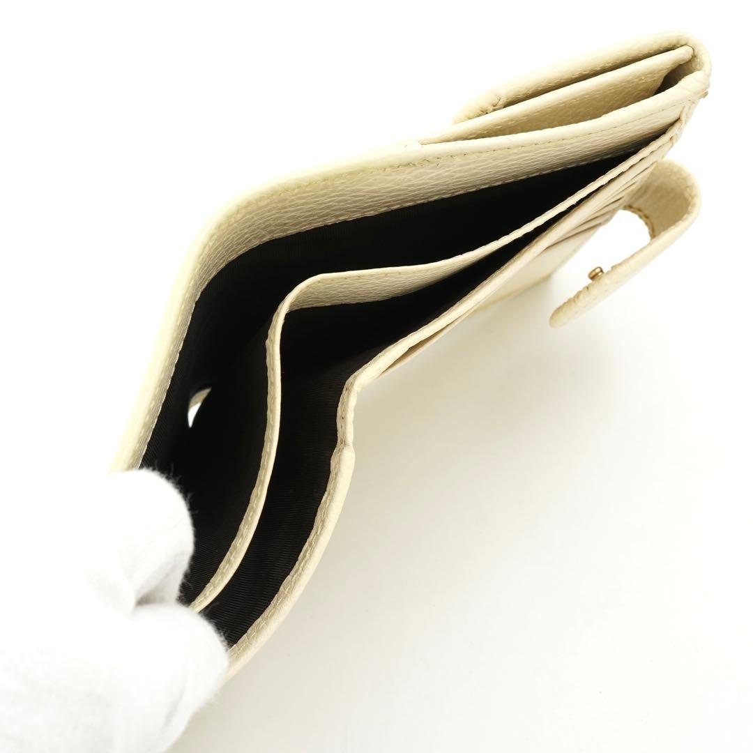 ✨未使用展示品✨　GUCCI ミニ財布　インターロッキング　GGロゴ　二つ折り