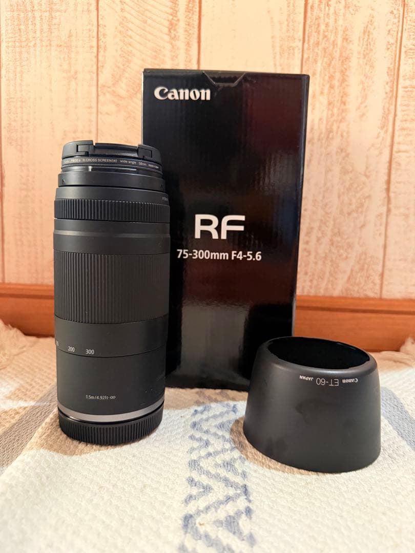 Canon RF 75-300mm F4-5.6 ズームレンズ
