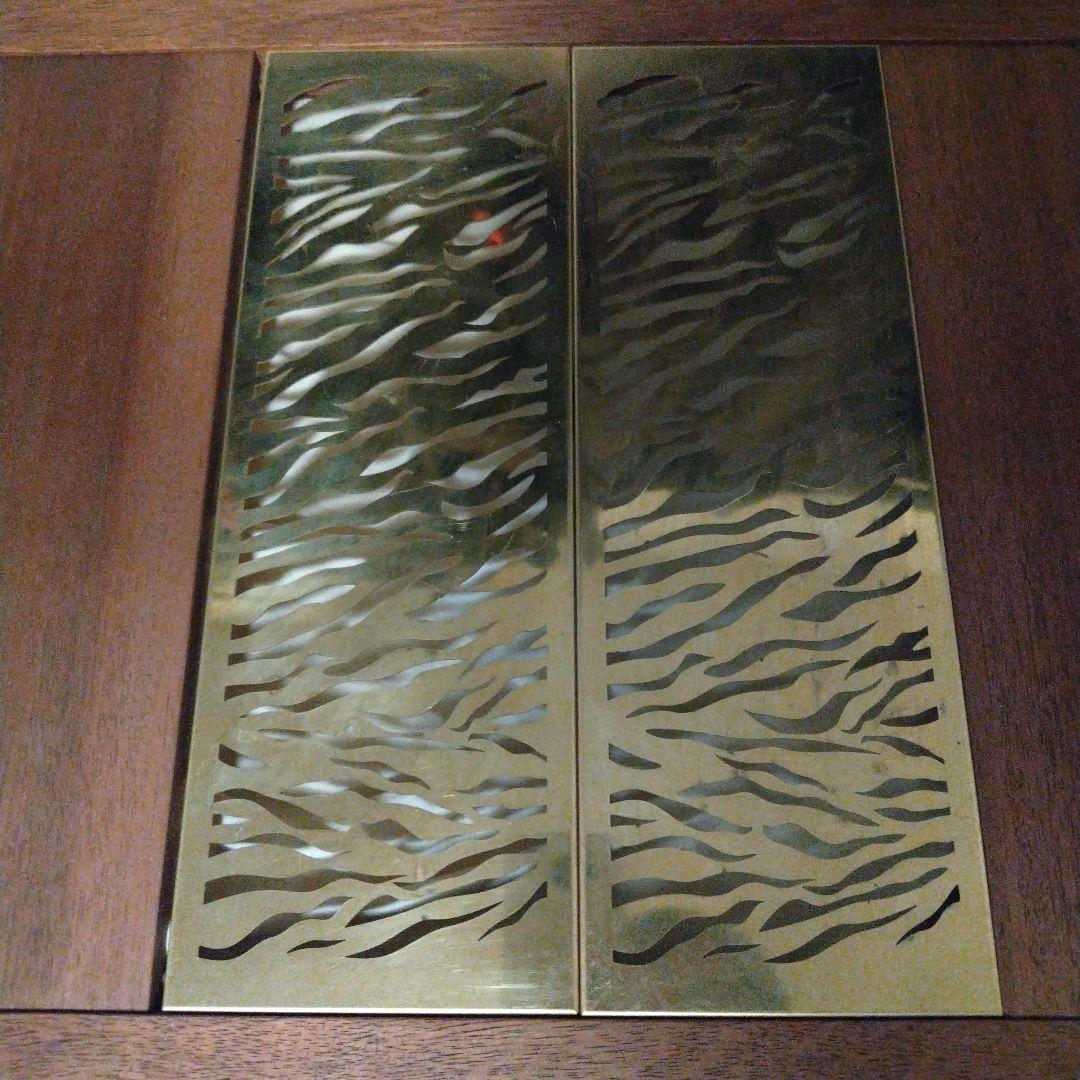 igtハーフユニット天板　真鍮　　柄付き　2枚セット