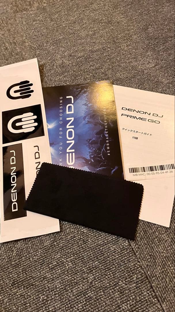 【美品】Denon DJ Prime GO Decksaver＆UDGケース付