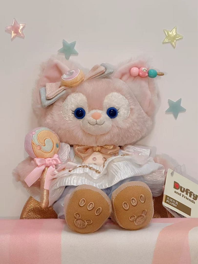 お顔厳選　上海ディズニー　バースデー　リーナベル　ぬいぐるみSS 4092