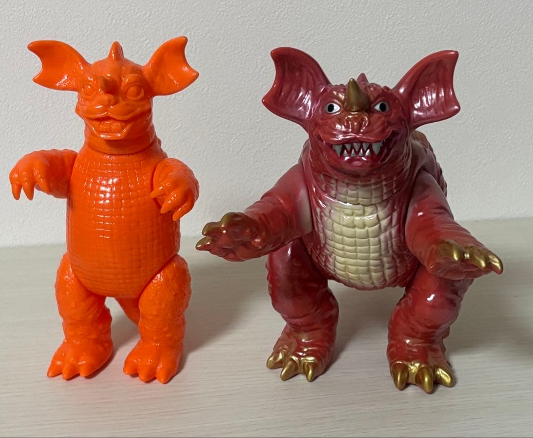 バラゴン　ソフビ　M1号　ゴジラビデオファンクラブ限定　バラゴン　マルサン