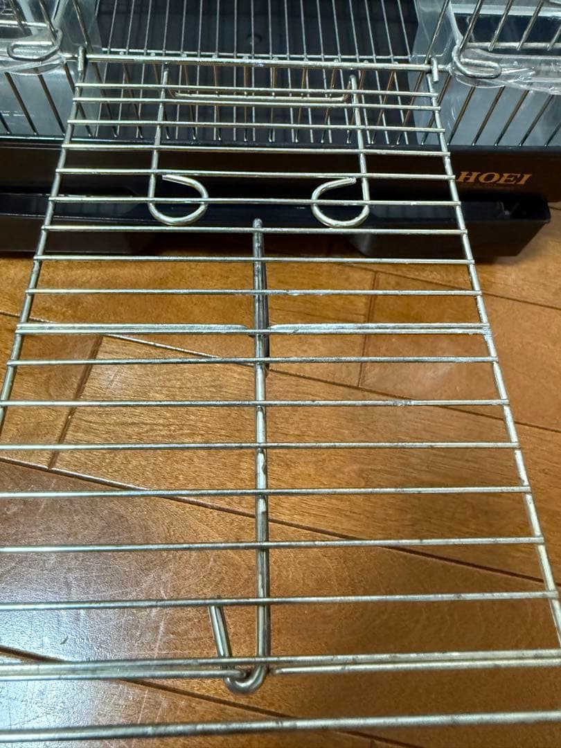 中古　HOEI 鳥カゴ　付属品・ヒーター