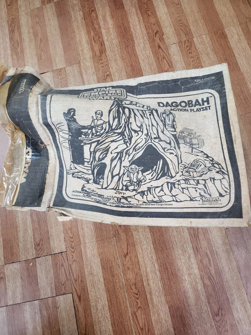 オールドケナー スターウォーズ　ダゴバプレイセット　1981年　ケナー　ESB
