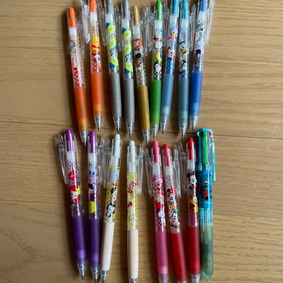 匿名発送ディズニーランド　ボールペン　ジュース　ミッキー　ミニー　ドナルド