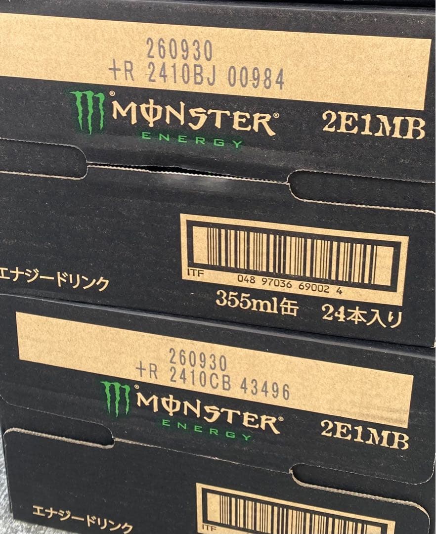 MONSTER ENERGY エナジードリンク 355ml 48本