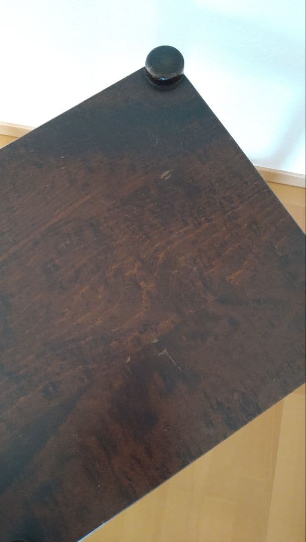 ★北海道民芸家具★スツール サイドテーブル 椅子 花台 アンティーク★