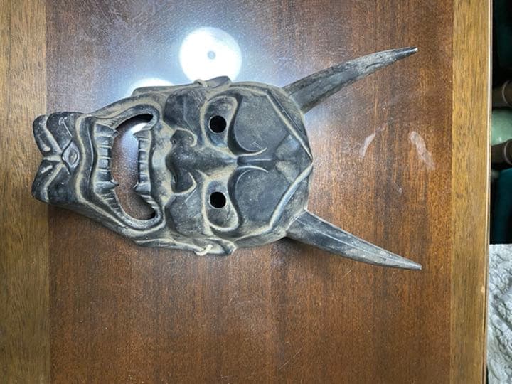 能面　4種　陶器