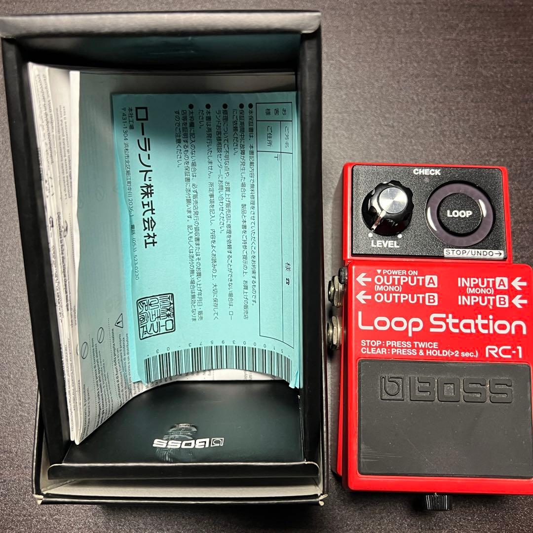 BOSS Loop Station RC-1 ループステーション　箱付き