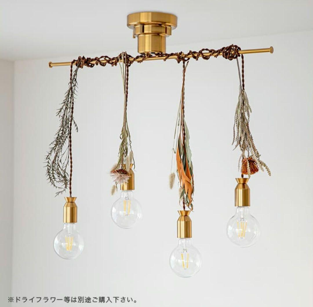 最終値下 美品☆完売品 ペンダントライト 4灯 ルバート Belled