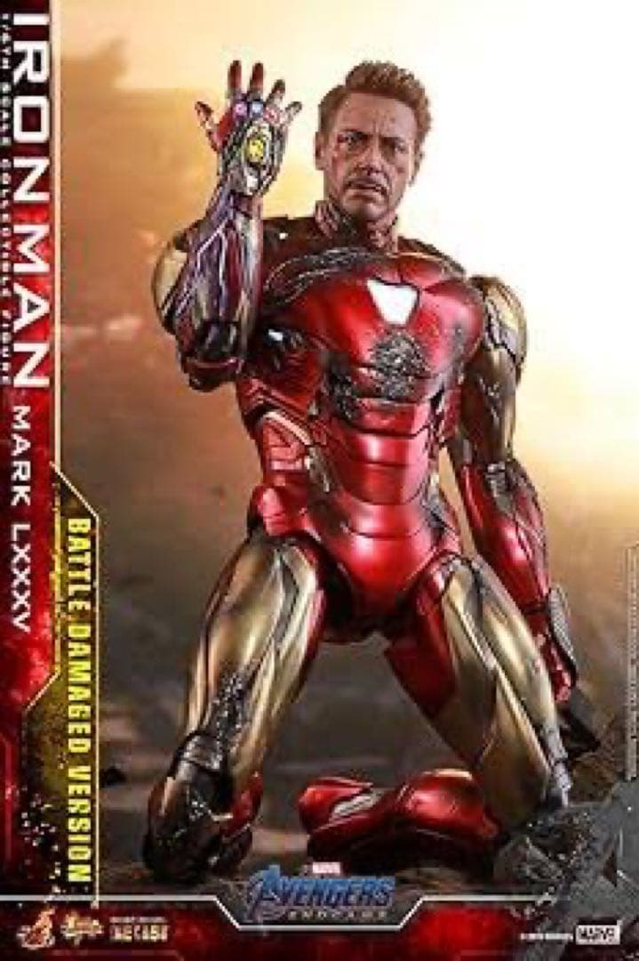 ムービー・マスターピース DIECAST アイアンマン85 バトルダメージ版