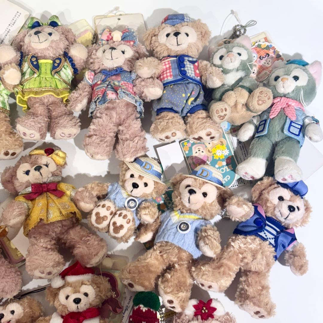 ダッフィ シェリーメイ ジェラトーニ オルメル ぬいば まとめ売り 30体