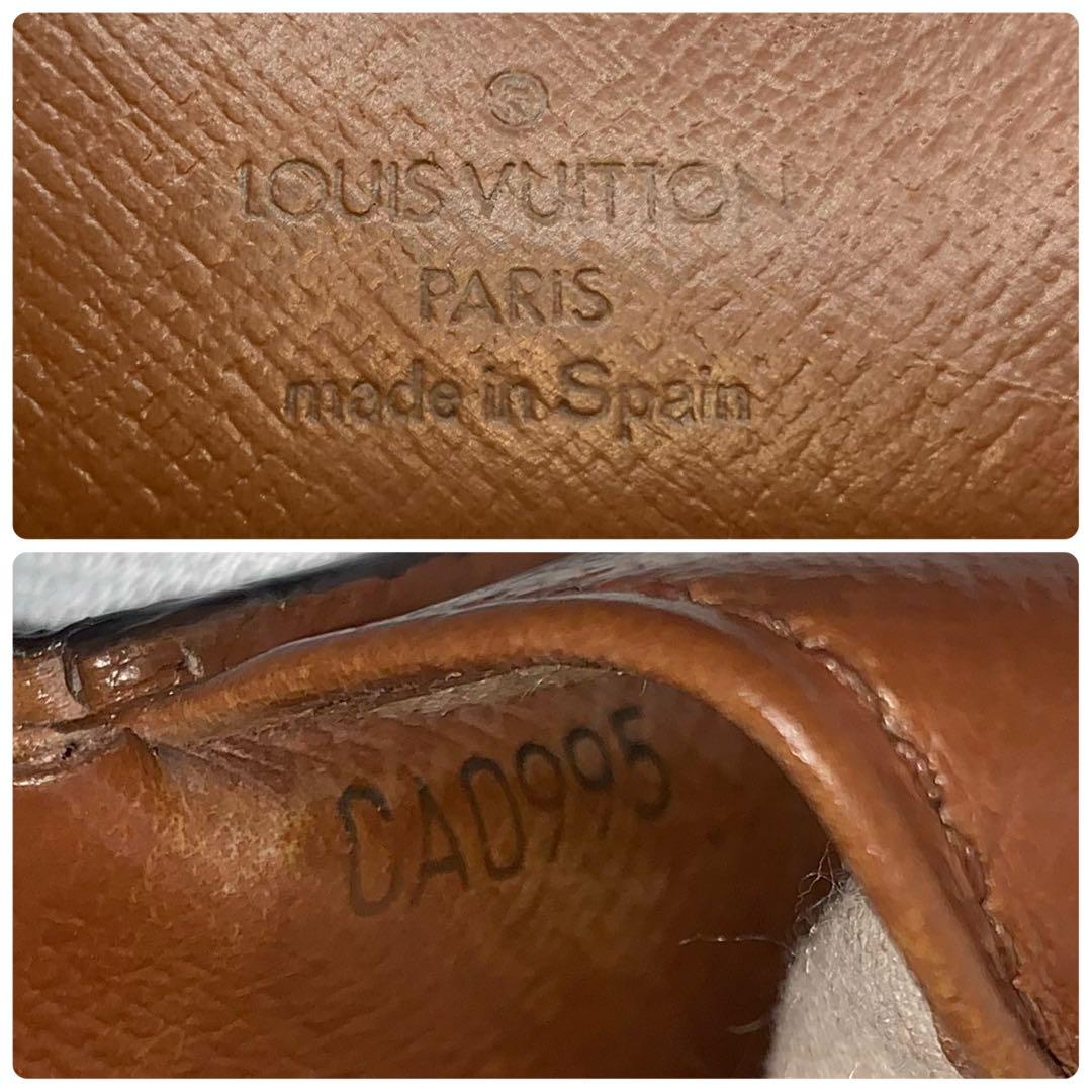 ルイヴィトン 二つ折り財布 ポルトフォイユ マルコ モノグラム コンパクト財布