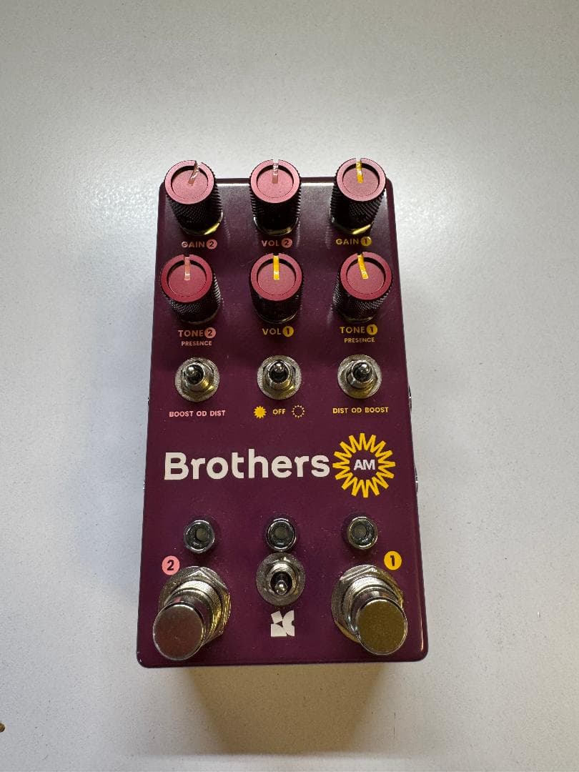 Chase Bliss Brothers AM 美品 ほぼ新品 箱、保証書付き