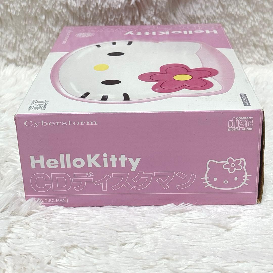 【未使用品級】ハローキティ CDディスクマン CDプレイヤー