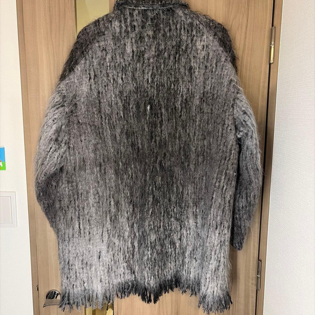 THROW / スロー 別注 ウールモヘア シャギーコート