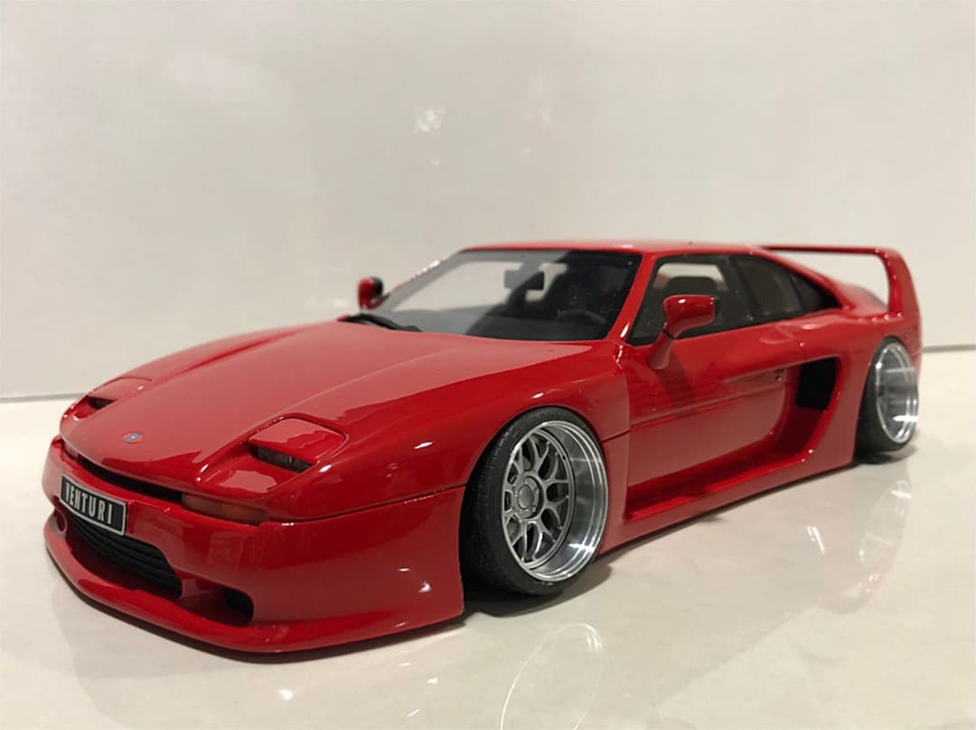 【超レア！】1/18 ヴェンチュリー 400GT フェーズ２BBS深リムカスタム