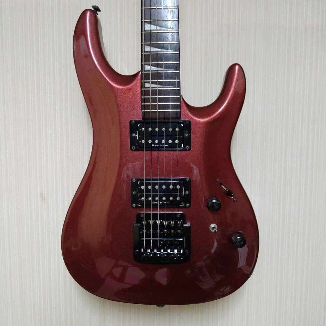 エレキギター　アリアプロII　DUNCAN DESIGNEDピックアップ