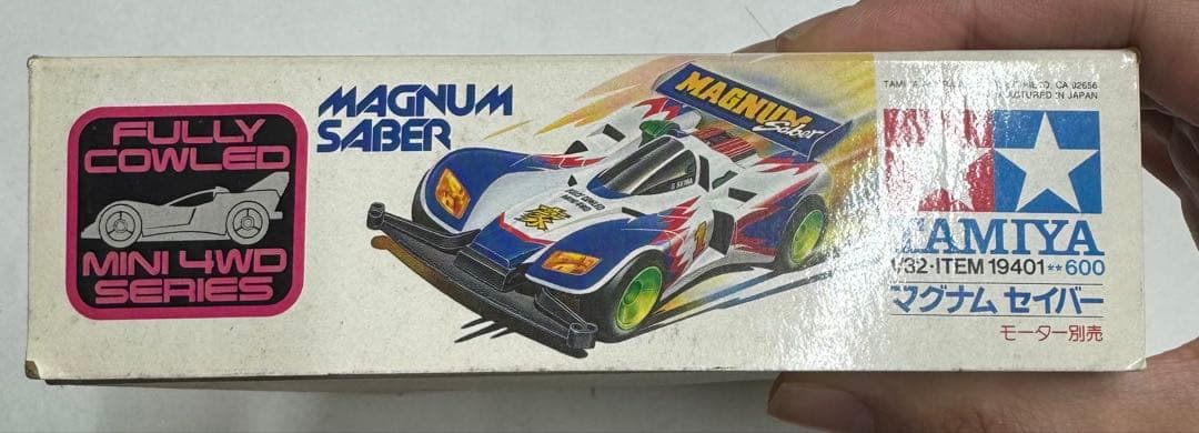 プラモデル　1/32 マグナムセイバー　フルカウルミニ四駆シリーズ No.1