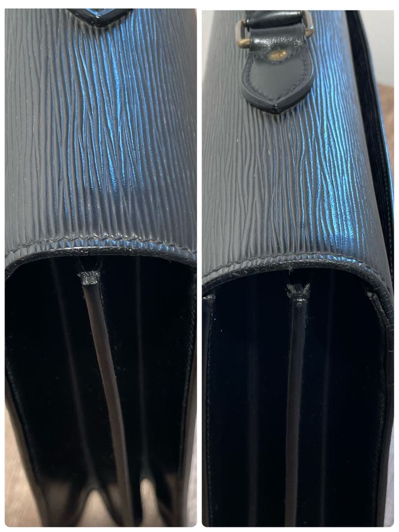 【にんにん】ルイヴィトン　エピ セルヴィエット　コンセイエ ブラック