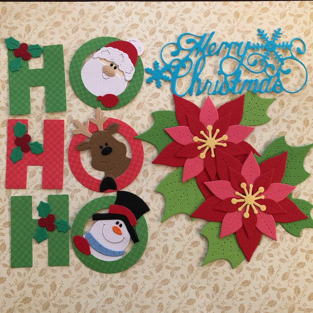 アルバムクラフト　ダイカット　クリスマス②