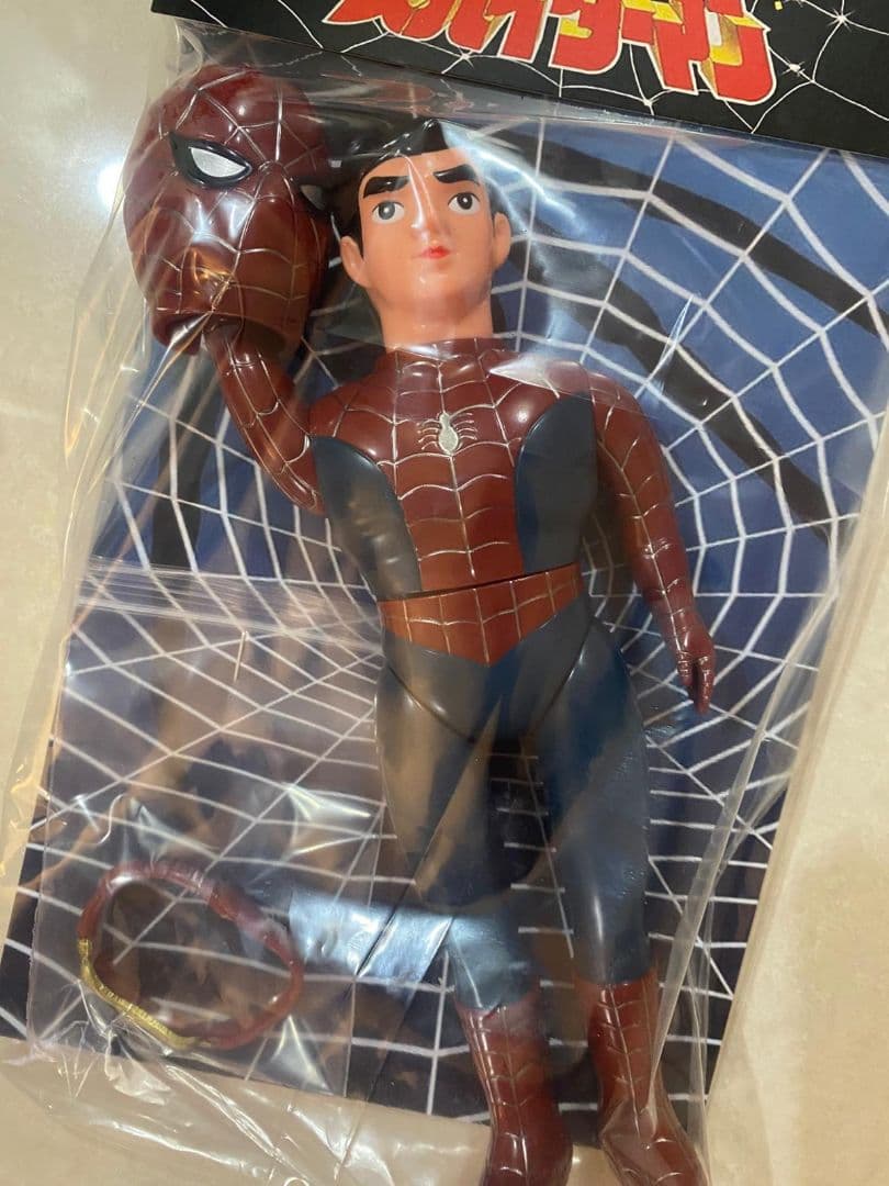 1978 スパイダーマン ポピー　SPIDERMAN 面取れ　25㎝ 映画版