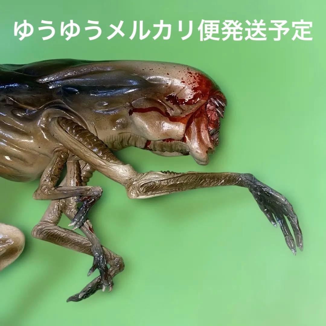 エイリアン★ソフビ★ガレージキット★クイーンチェストバスター★ALIEN★完成品