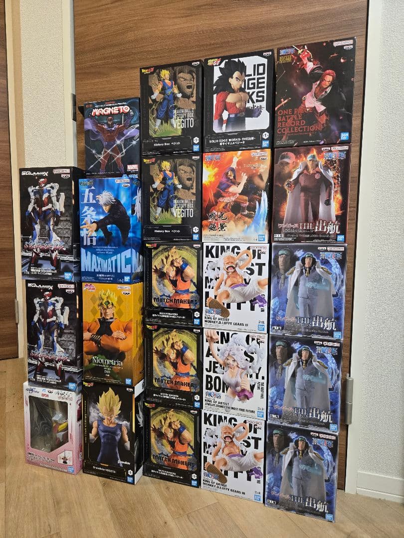 ドラゴンボール　ワンピース 他　プライズ　フィギュア　22点