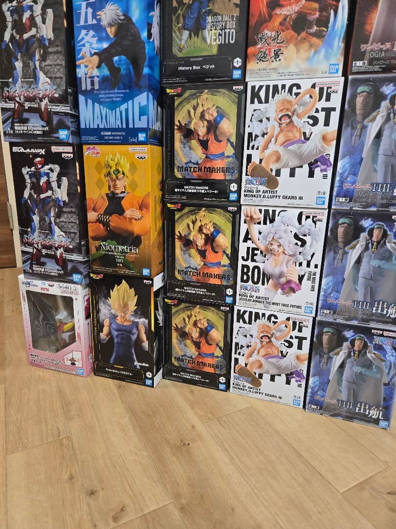 ドラゴンボール　ワンピース 他　プライズ　フィギュア　22点