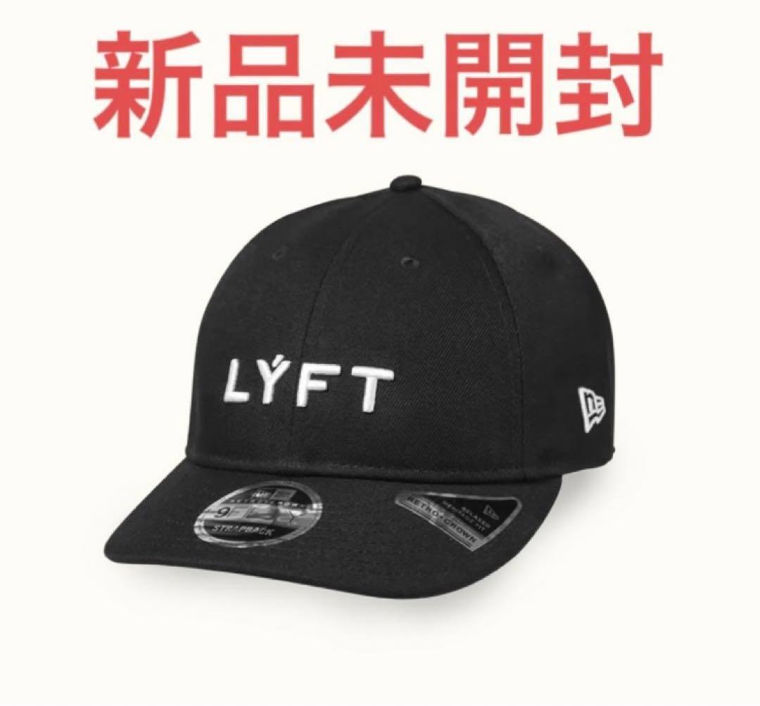 LÝFT × NEW ERA 9FIFTY - BLACK キャップ