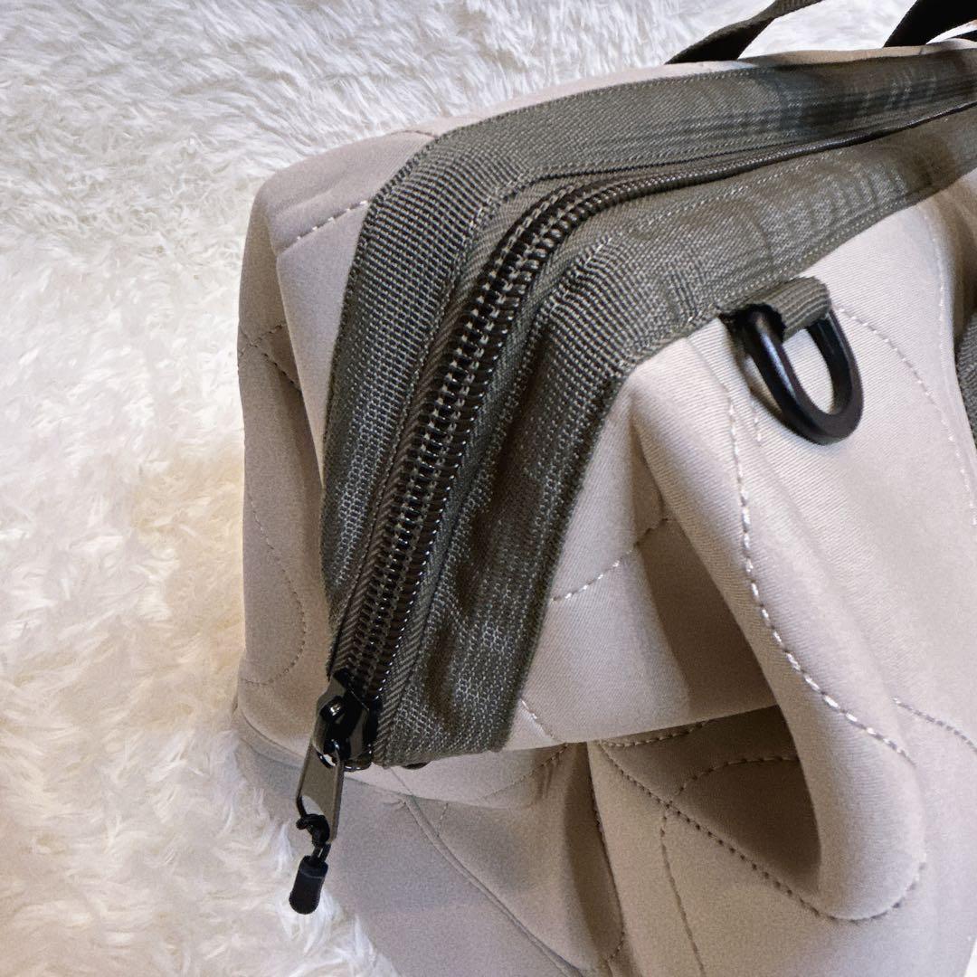 美品☆ EDITA. エディータ ネオプレン がま口　ボストンバッグ L