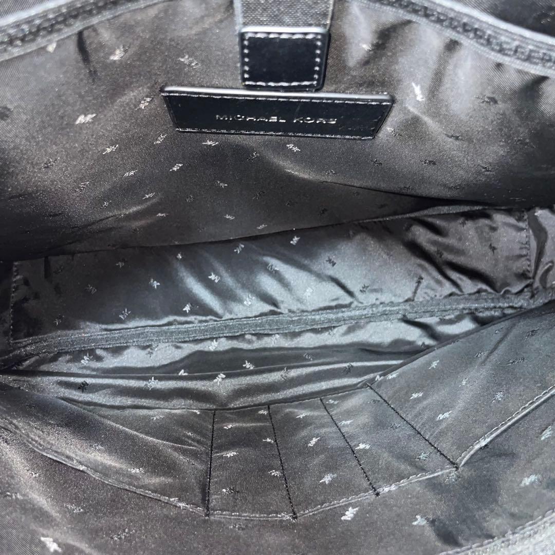 美品 MICHAEL KORS HUDSON コミューター ビジネスバッグ 黒