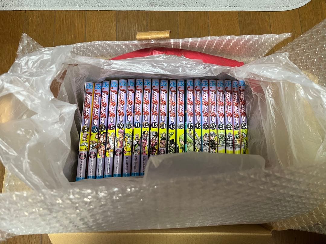 ジョジョの奇妙な冒険　7部　スティールボールラン　全巻セット
