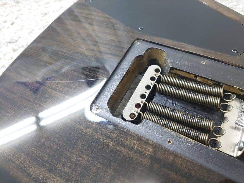 DEAN CUSTOM 350 FloydRose Trans Black 現状