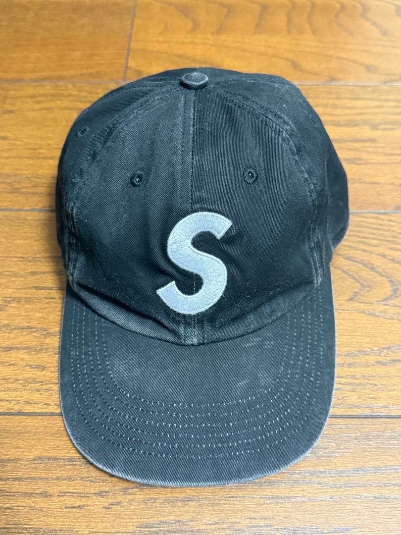 Supreme キャップ　sロゴ