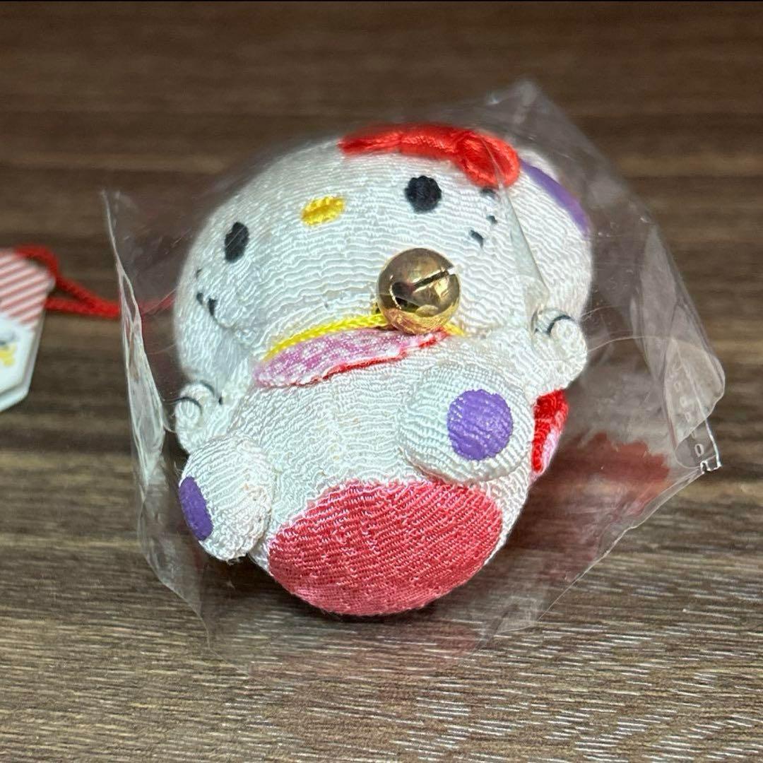 サンリオ　キティ　江ノ電　東京　犬張り子　ご当地　限定　根付　ストラップ　2点