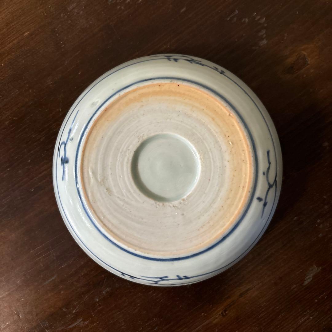 古伊万里膾皿5点内1点ヒビ有り　古道具　骨董　アンティーク　白磁　酒器　検:李朝