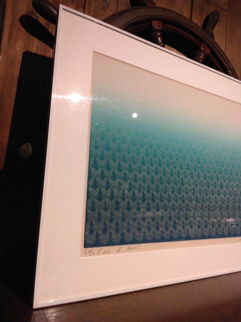 シルクスクリーン　 笠井正博　リミテッド　限定　１９８５年　モダン　アート