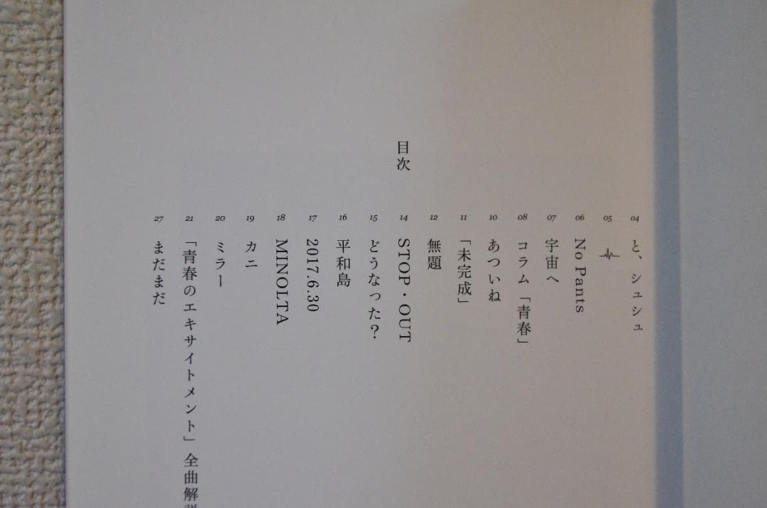 あいみょん　グッズ　YOUTH OF EXCITMENT