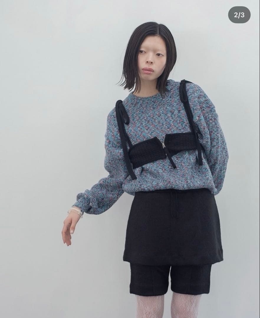 【新品タグ付き】PoI シャギースカートレギンス