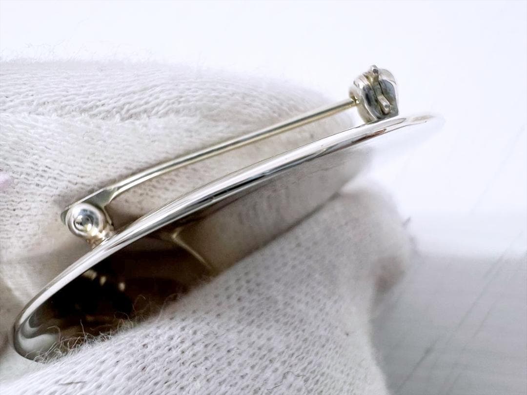 美品　ジョージジェンセン　374B　メビウス　ブローチ　シルバー925