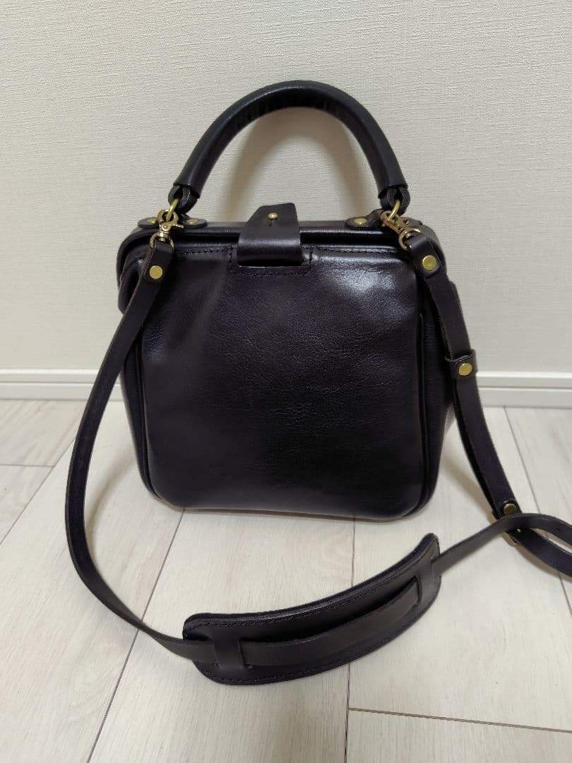 Suzuki　organ 口枠キューブトート　ショルダーストラップ　肩当付