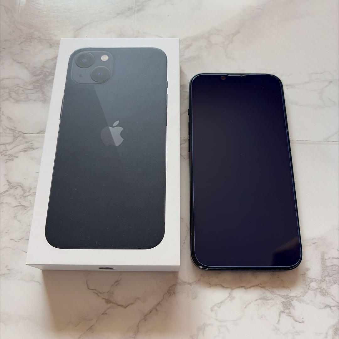 iPhone 13 ミッドナイト 128GB SIMロックなし ケーブル新品