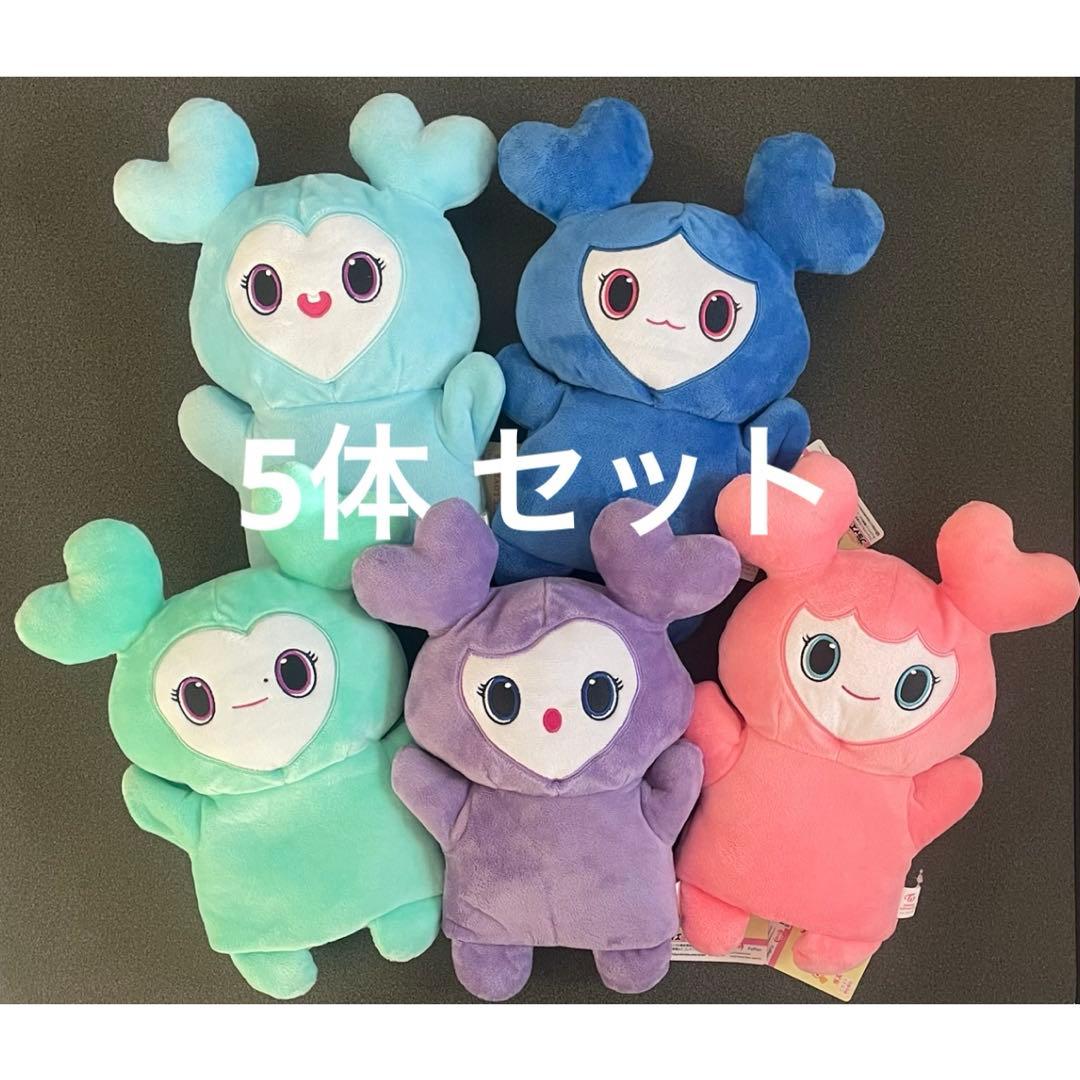 TWICE ぬいぐるみパペット GiGO 5個セット　まとめ売り