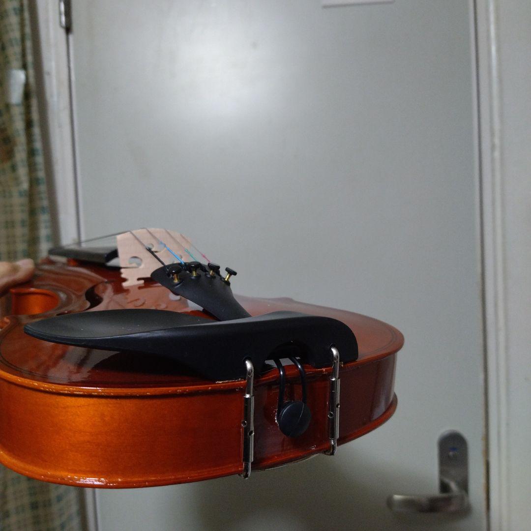 ♥整備済、即使用可♥新品♥バイオリン4/4初心者向け♥弓ケース松脂付♥値引き不可