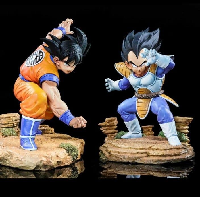 ドラゴンボール ガレージキット 悟空 ベジータ